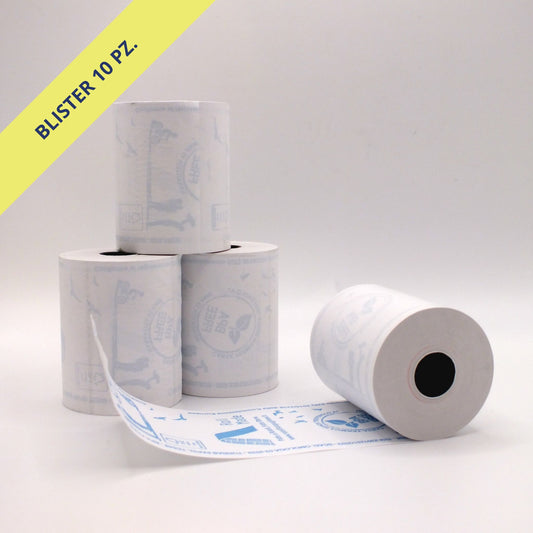 Rotoli Carta Termica 57×30 - Blister 10 pz.